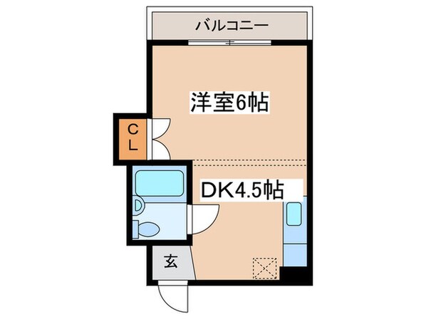 コ－ポ幌北の物件間取画像